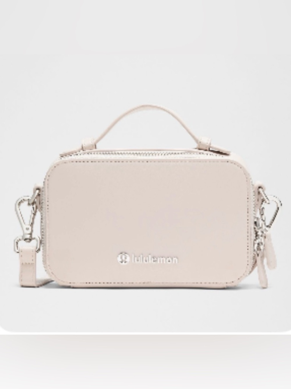 Lululemon Leather Alternative Camera
Crossbody Bag-Cashew NWT